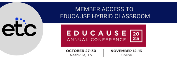EDUCAUSE and ETC Logo