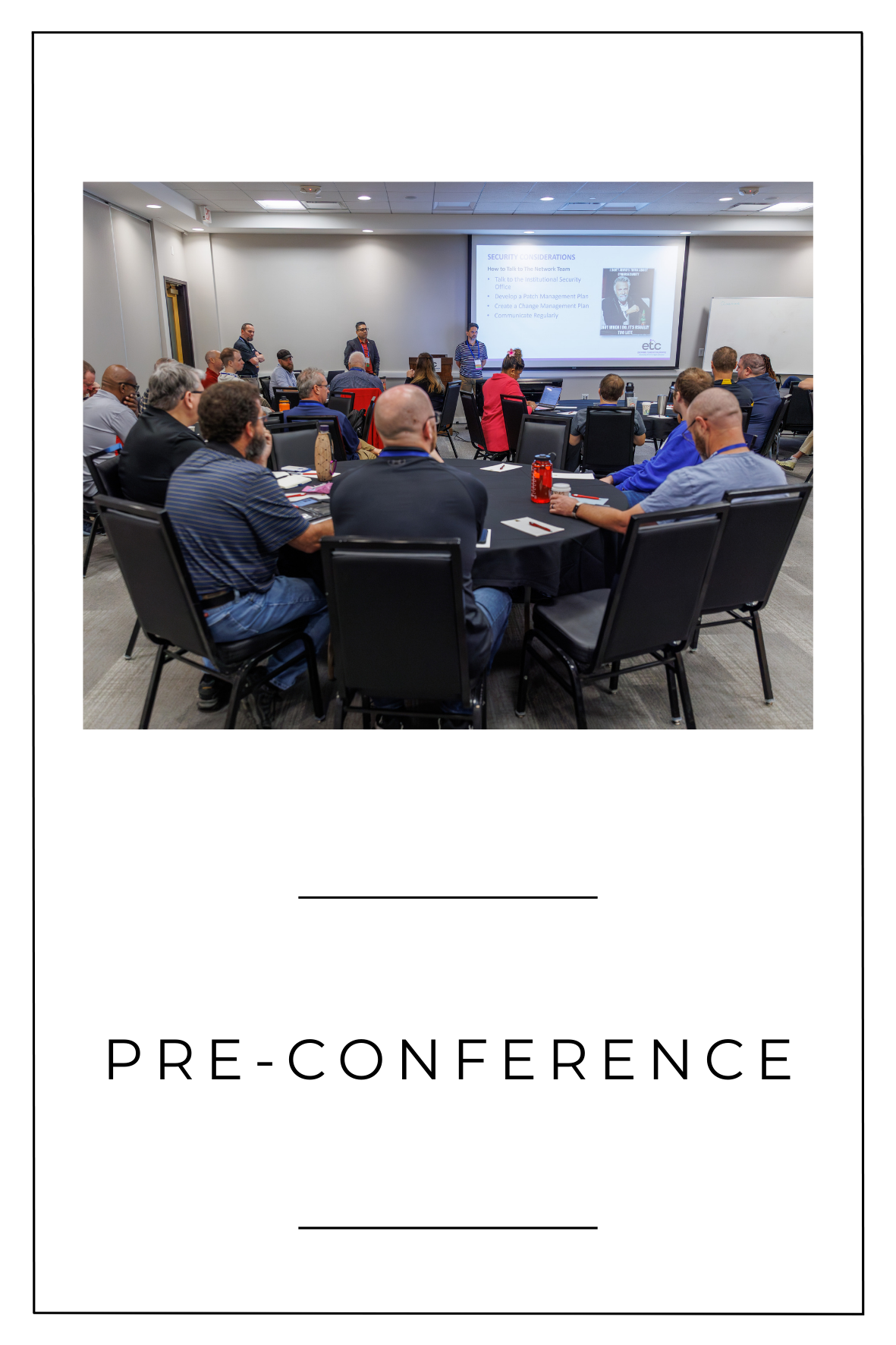 pre-confernece workshops